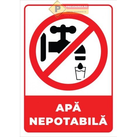 Indicatoare pentru apa